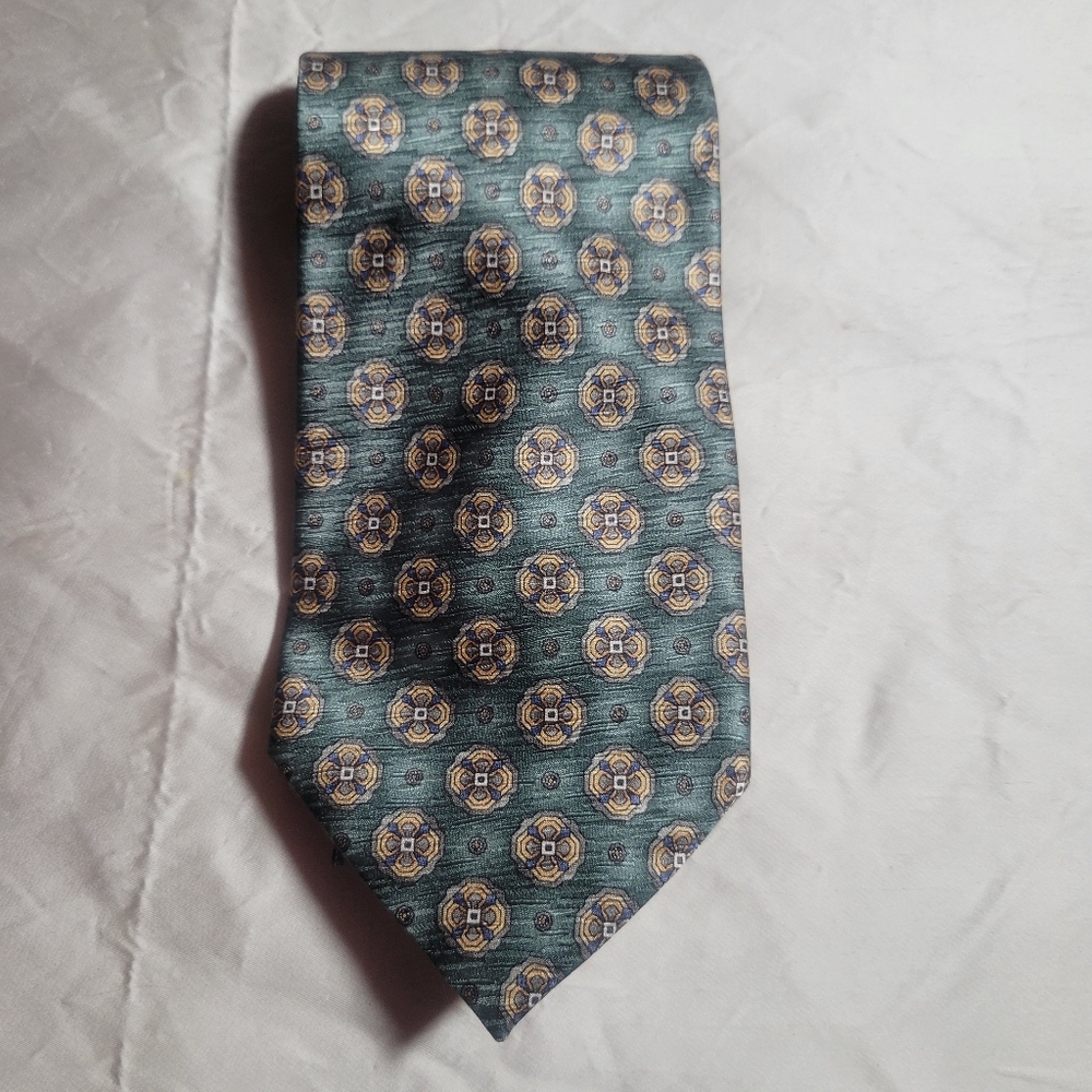 Sturbridge Silk Jade Green Tie NWT